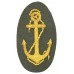 Нарукавный знак офицеров строевого состава морской пехоты ВМФ СССР, обр.1943 г.